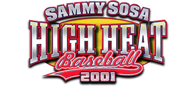 Sammy Sosa High Heat Baseball 2001 logo for Playstation